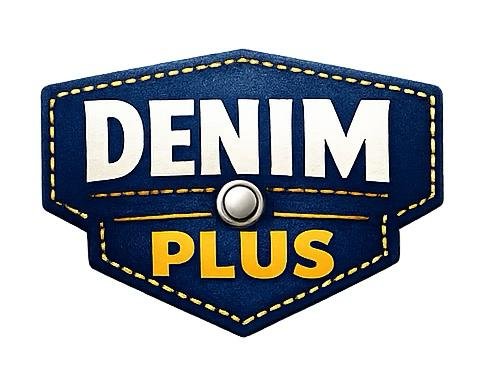Denim Plus clothing brand logo for jeans, polo shirt and t-shirt in Bangladesh